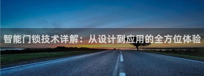 开丰娱乐日：智能门锁技术详解：从设计到应用的全方位体验