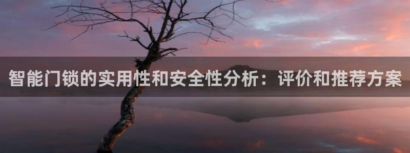 开丰娱乐官网登录平台：智能门锁的实用性和安全性分析：评价和推