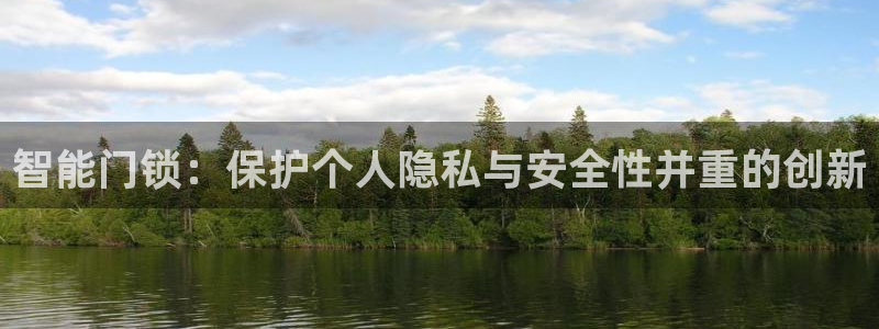 开丰娱乐趣 7O935：智能门锁：保护个人隐私与安全性并重的