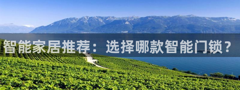开丰娱乐测速：智能家居推荐：选择哪款智能门锁？