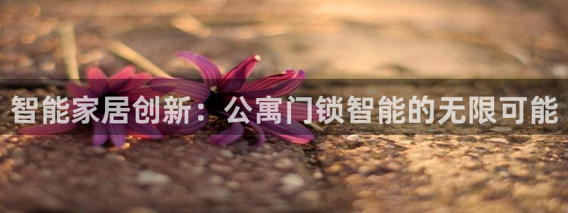 开丰娱乐开户：智能家居创新：公寓门锁智能的无限可能