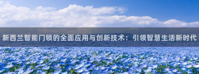 开丰娱乐优七九九47：新西兰智能门锁的全面应用与创新技术：引