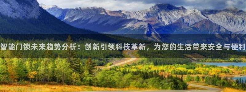 开丰娱乐乙833_43：智能门锁未来趋势分析：创新引领科技革