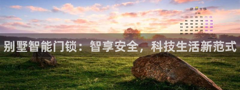 开丰娱乐网站官网下载：别墅智能门锁：智享安全，科技生活新范式