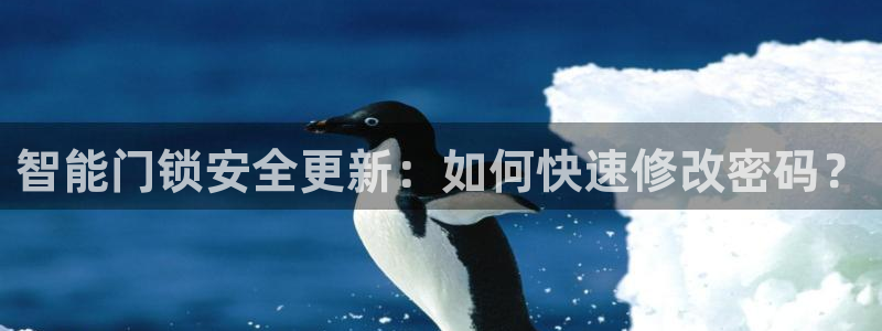 开丰娱乐巾67五壹叁八：智能门锁安全更新：如何快速修改密码？