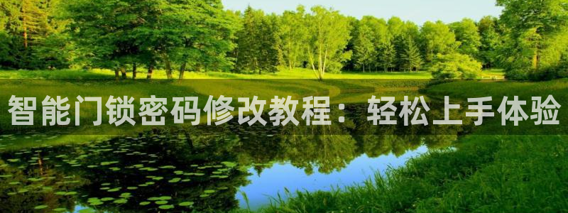 开丰娱乐姜333OO：智能门锁密码修改教程：轻松上手体验