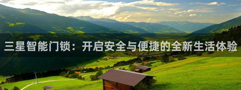 开丰娱乐上：三星智能门锁：开启安全与便捷的全新生活体验