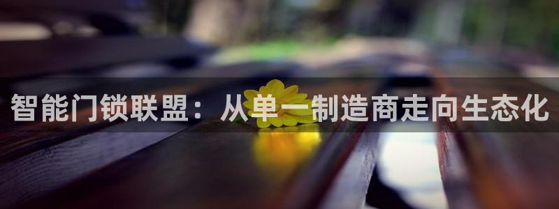 开丰娱乐注册自判官333OO：智能门锁联盟：从单一制造商走向