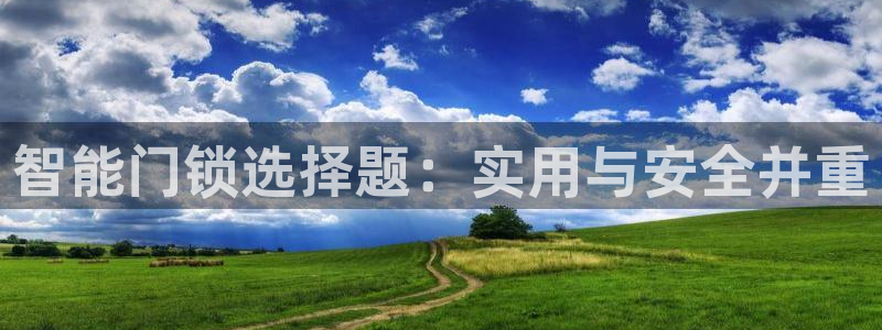 开丰娱乐前：智能门锁选择题：实用与安全并重