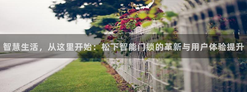 开丰娱乐官网登录网址：智慧生活，从这里开始：松下智能门锁的革